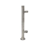 CPP, Brushed Stainless 12"/18"/20"/24"/36" High 1" Round Post