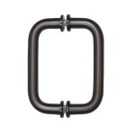 BM6X6ORB-CRL-Oil Rubbed Bronze 6" BM Series Tubular Back-to-Back Pull Handle