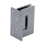 GEN037GM, CRL Gun Metal Geneva 037 Series Wall Mount Full Back Plate Standard Hinge