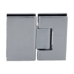 GEN180GM,CRL Gun Metal Geneva 180 Series 180 Degree Glass-to-Glass Standard Hinge