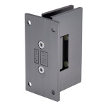V1E037GM,CRL Gun Metal Vienna 037 Series Wall Mount Full Back Plate Hinge