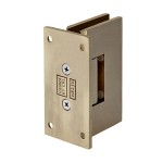 V1E037BBRZ,CRL Brushed Bronze Vienna 037 Series Wall Mount Full Back Plate Hinge