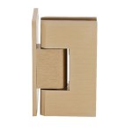 V1E044BBRZ,CRL Brushed Bronze Vienna 044 Series Wall Mount Offset Back Plate Hinge