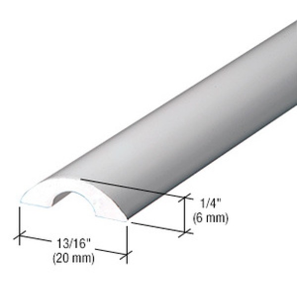 SDT980,CRL  Frameless Shower Door Half-Round Threshold