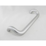 CM17412,  Ø 1 X12"(CTC), Solid Aluminum Singled-Side Offset Pull Handles