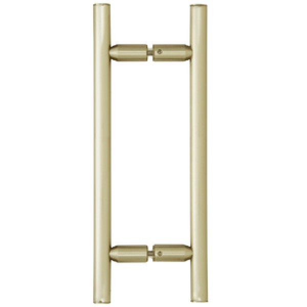 LP8X8BBRZ,CRL Brushed Bronze 8" Ladder Style Back-to-Back Pull Handles