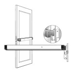 8410L42AL, Adams Rite Mortised Exit Device LHR 42" -Satin Anodized