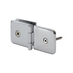 CADJBV037, FHC Adjustable Glass Clamp Beveled - Wall Mount For 3/8" To 1/2" Glass, Compare to ADJBEV037
