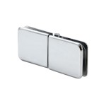 CADJBV180, FHC Adjustable Glass Clamp Beveled - 180 Degree Glass-To-Glass For 3/8" To 1/2" Glass, Compare to ADJBEV180