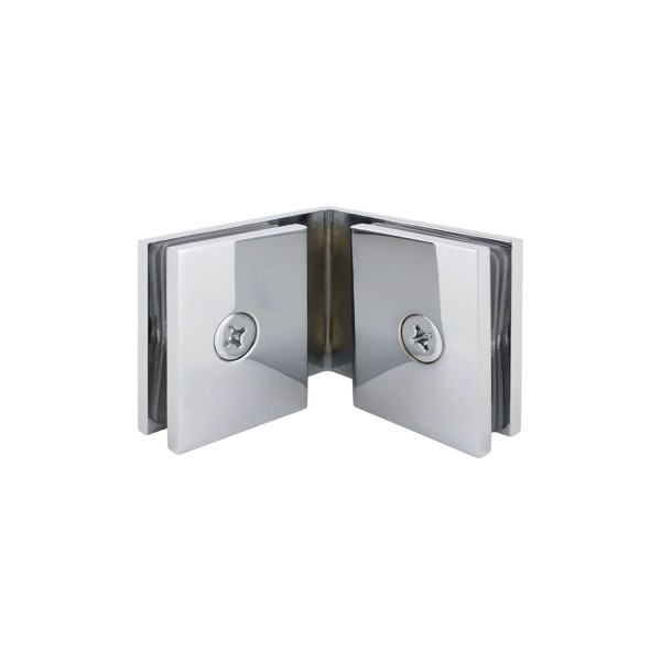 CSGC90, 90 Degree Glass to Glass Clamp for Frameless Shower Door