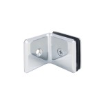 CBGC039 Fixed Panel Beveled, Wall / Ceiling Mount Clamp With Leg