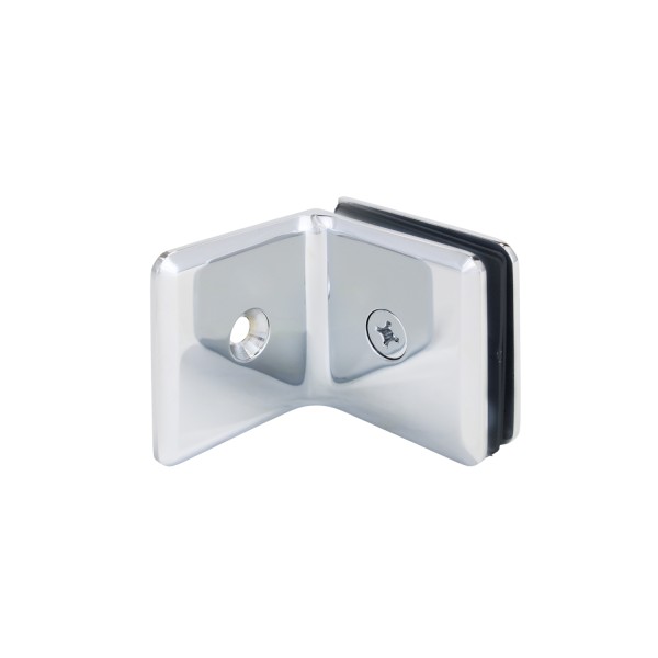 CBGC039 Fixed Panel Beveled, Wall / Ceiling Mount Clamp With Leg