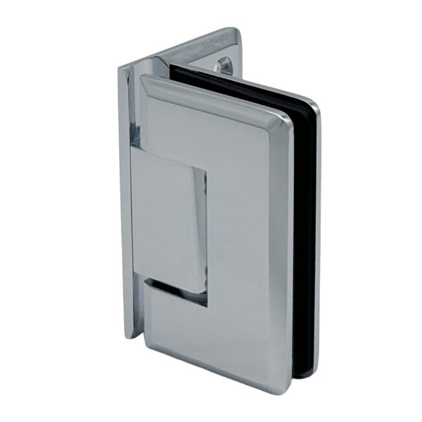 CP1N544, 5 Degree Wall Mount Offset Back Plate Hinge for Frameless Shower Door