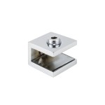 C2713A, , Shelf Clamp For 1/4" & 3/8" (Glass, acrylic or wood), No Drilling of Glass Required