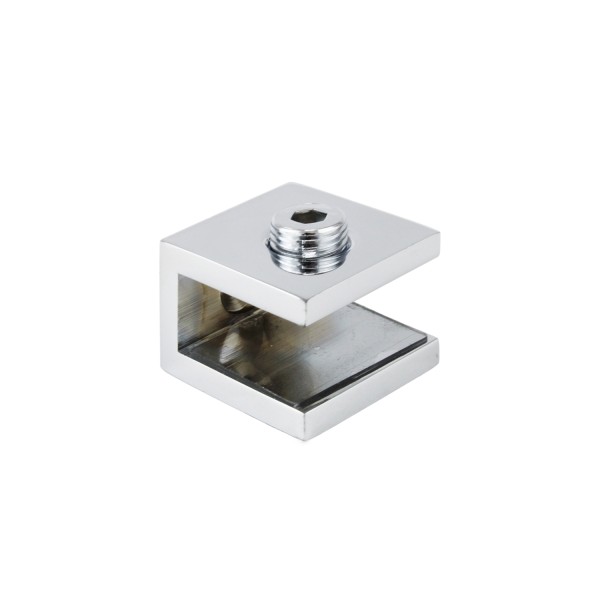 C2713A, , Shelf Clamp For 1/4" & 3/8" (Glass, acrylic or wood), No Drilling of Glass Required