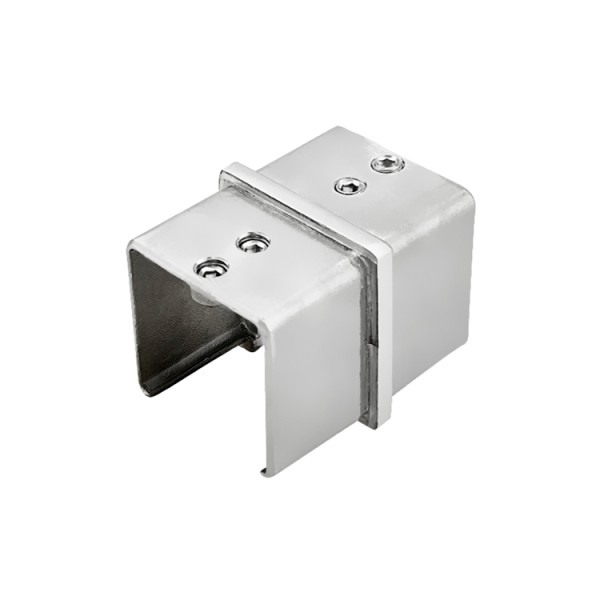 CC180-40X40, Tube to tube 180 degree connector for 1 1/2" x 1 1/2" slotted tube, Square