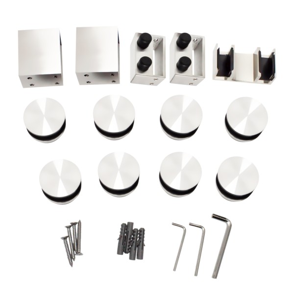 CCAM78, Double Sliding Shower Door System (Hardware ONLY)