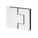 CEL180, Heavy Duty Adjustable Glass-to-Glass 180° with Cover Plate Hinge, For 3/8"~1/2" Glass