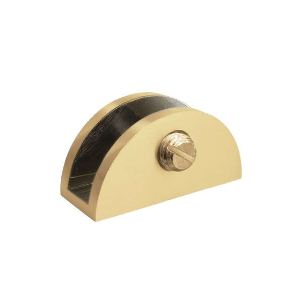 CFA12,Round, Shelf Clamp For 1/4" & 3/8" (Glass, acrylic or wood)