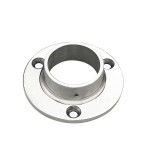 CFL-424, Round Flange Stainless Steel 316 for Ø 1 3/4" Diameter Round Handrail Tube