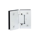 CGEN345, Adjustable 135 Degree Glass to Glass Hinge for Frameless Shower Door