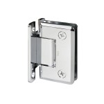 CP1N037, Wall Mount 'H' Back Plate Hinge for Frameless Shower Door