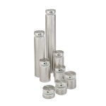 3/4" Ø Diameter Round Standoff for Display, Stainless steel 316
