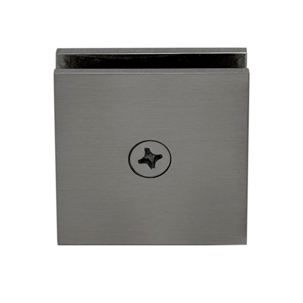 CSCU4, Square Fixed Panel Clamp for shower door