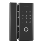 CSGLG200, APP Remote Control Smart Fingerprint Password Code Lock For Grille Metal Push Sliding Door