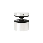 CSO1121,  1-1/2" Ø Diameter Round Standoff for Glass Railing with 1" projection, Stainless steel 316