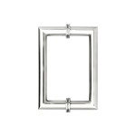 CMT,  Round Tubing Mitered Corner Back to Back Pull Handle