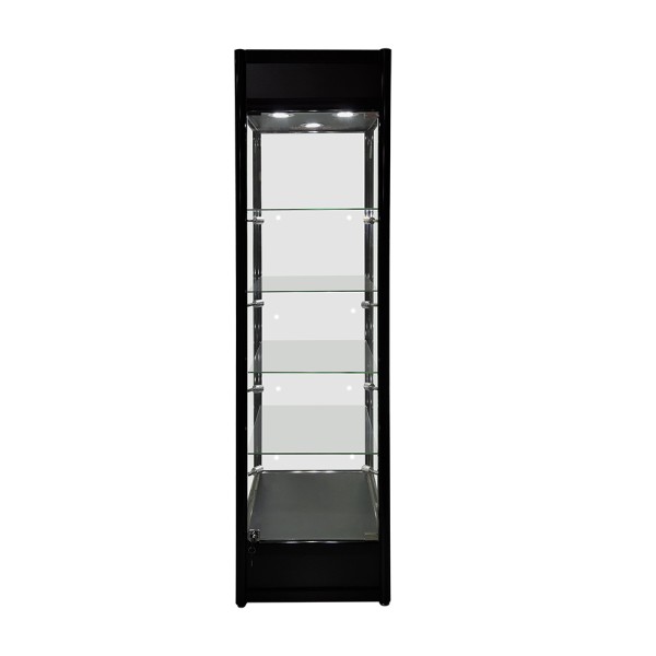 CCO1, SHOWCASE WITH LED LIGHTS, GLASS SLIDING DOOR WITH LOCK