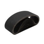 3X21400X, FHC 3" X 21" 400X Grit Glass Grinding Belts For Portable Sanders - 10/BX