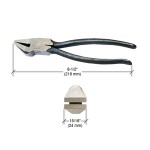 RD1932,CRL 8-1/2" Forged Jaw Glass Pliers