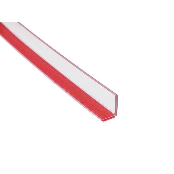 CSDTLT2, Translucent Vinyl 'L' Seal with Pre-Applied Tape