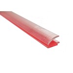 CSDTST2, Translucent Vinyl Edge 'V' Seal With Pre-Applied Tape