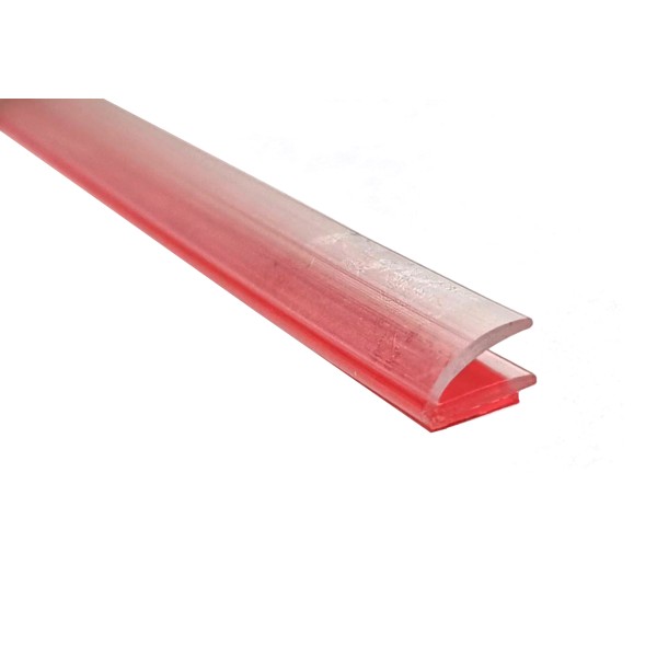 CSDTST2, Translucent Vinyl Edge 'V' Seal With Pre-Applied Tape