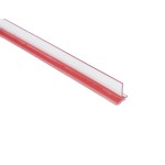 CSDTWT2, Translucent Vinyl Edge 'T' Wipe with Pre-Applied Tape