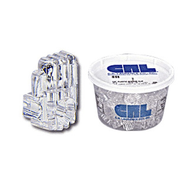 7-CRL-CRL 1/4" Standard Plastic Mirror Clips(Per Piece)