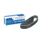 CRL 1-1/8" x 21" 400X Grit Glass Grinding Belt for Portable Sanders - 10/Bx